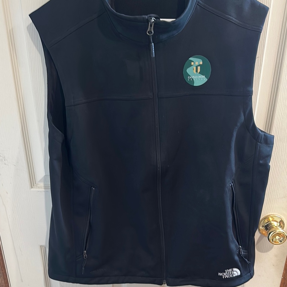 The North Face Midnight Black Softshell Vest